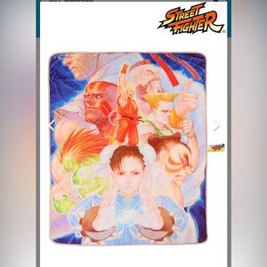 Street Fighter Themed Blanket